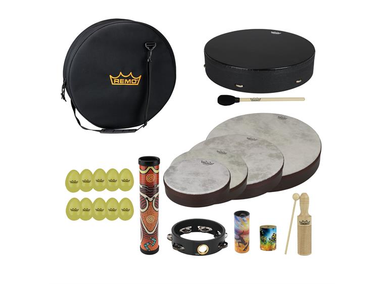 Remo DP-0250-00- Travel Percussion Drum Pack