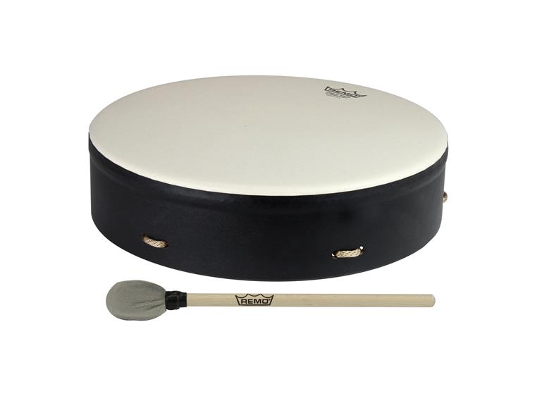 Remo E1-0314-71-CST Buffalo Drum Comfort Sound Tech - Black, 14"