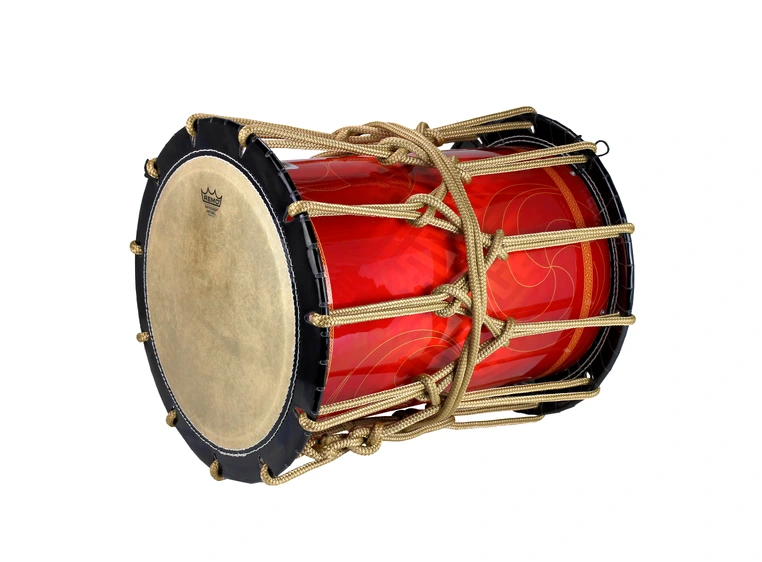 Remo JO-1321-73-SN003 Katsugi Okedaiko Red Dragon, 13.50" 