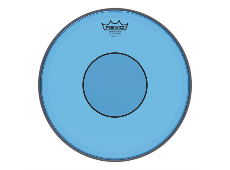 Remo P7-0313-CT-BU Powerstroke 77 Colortone Blue Drumhead, 13"