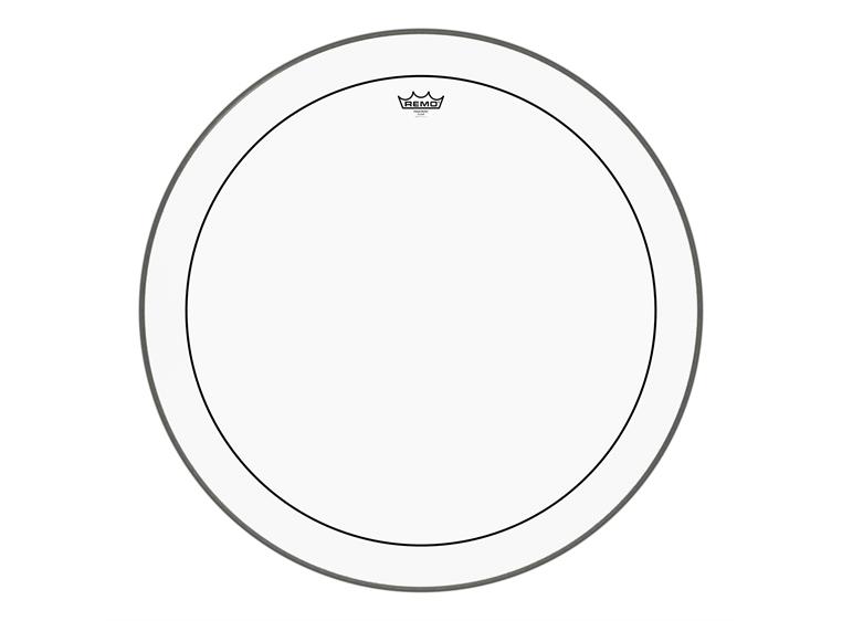 Remo PS-1330-00- Pinstripe Clear Bass Drumhead, 30"