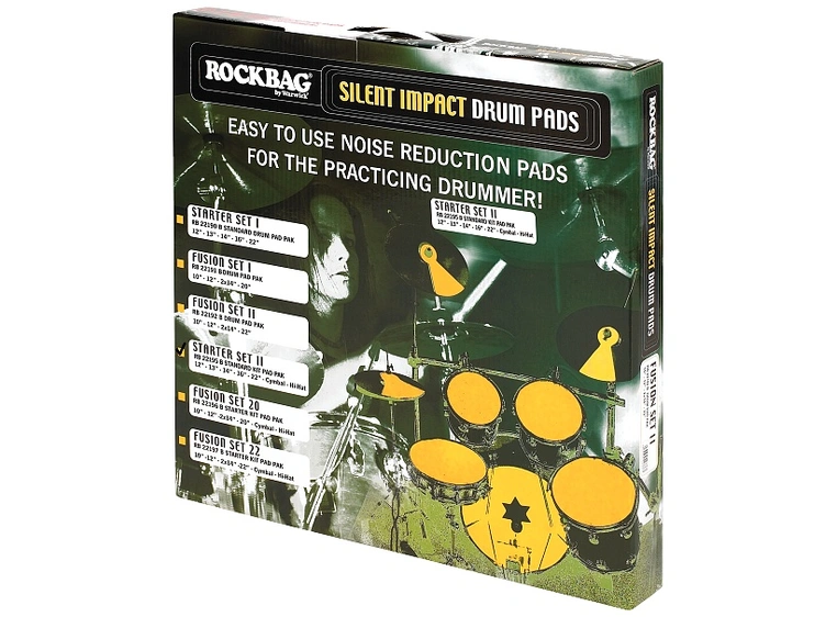 RockBag Starter II Practice Pad Set 