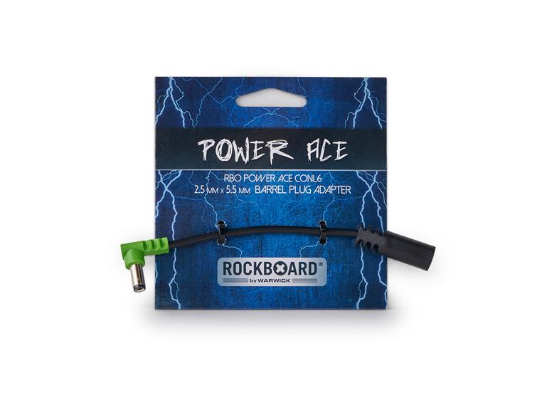 RockBoard Barrel Plug Converter 2.1 x 5.5 mm to 2.5 x 5.5 mm barrel plug