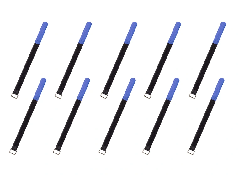 RockBoard Cable Ties, 10 pcs. Medium - Blue 