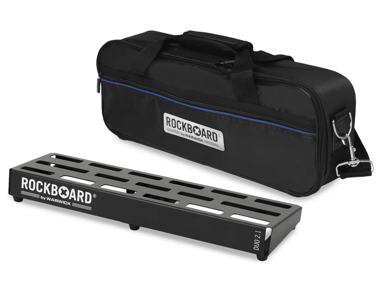 RockBoard DUO 2.1, Pedalboard with Gig Bag 