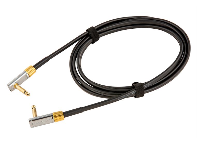 RockBoard Flat Instrument Cable, 300 cm Angled / Angled, Premium Series