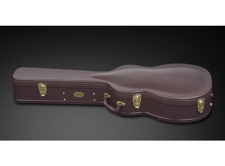 RockCase Acoustic Guitar Hardshell Case Superior Deluxe Line (Folk) - Brown 