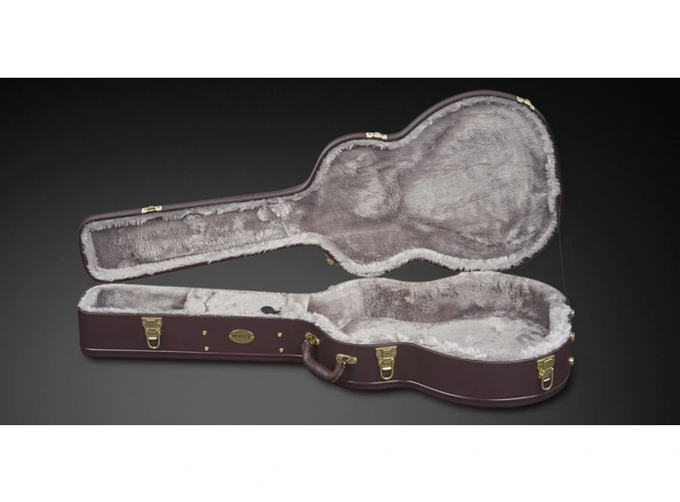 RockCase Acoustic Guitar Hardshell Case Superior Deluxe Line (Folk) - Brown 