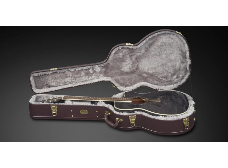 RockCase Acoustic Guitar Hardshell Case Superior Deluxe Line (Folk) - Brown 