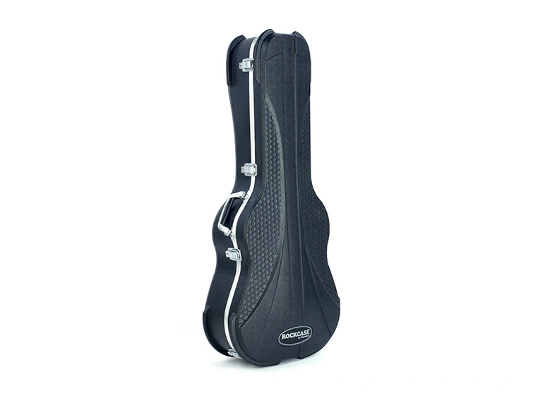 RockCase Classical Guitar ABS Case Curved - Black, Premium Line 
