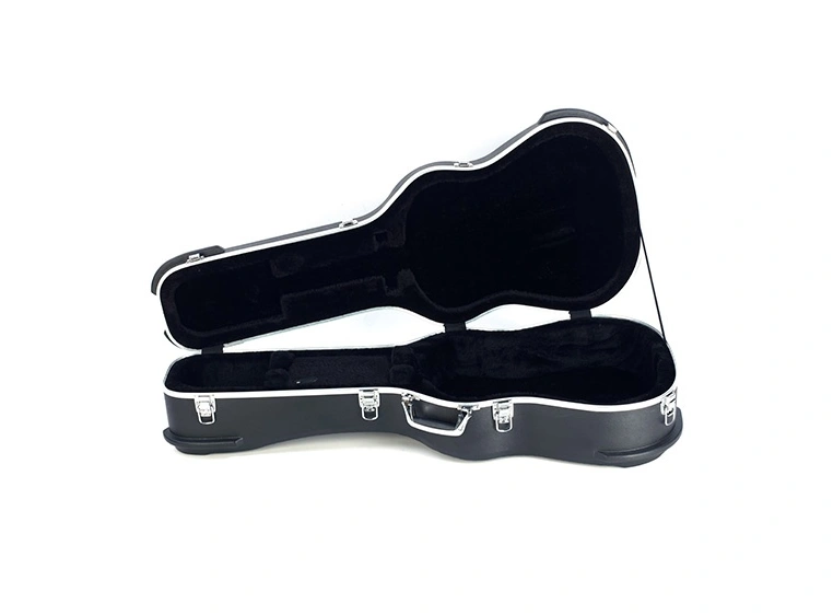 RockCase Classical Guitar ABS Case Curved - Black, Premium Line 