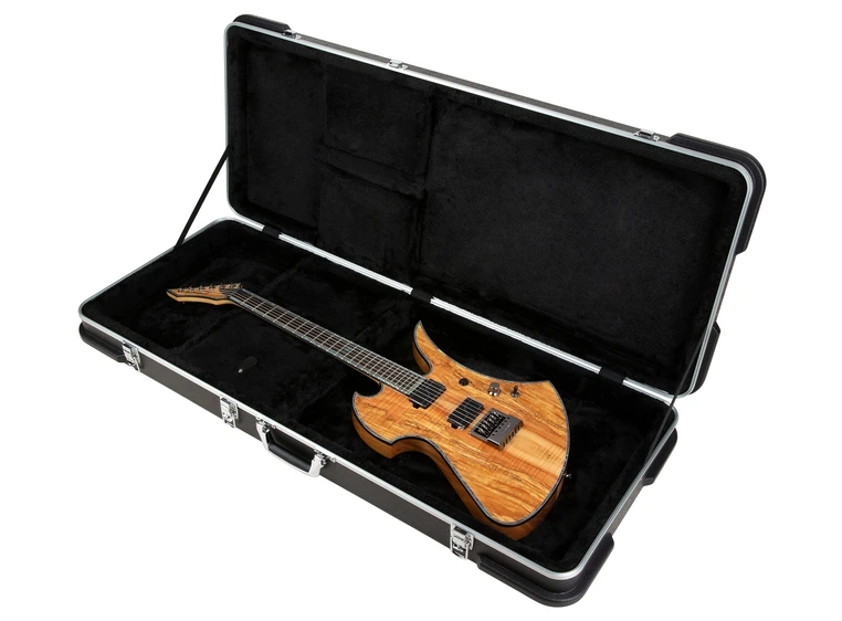 RockCase Electric Guitar ABS Case, Black (B.C. Rich Warlock, Warbeast, Stealth) 