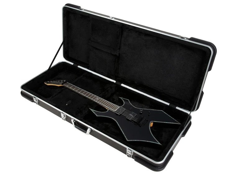 RockCase Electric Guitar ABS Case, Black (B.C. Rich Warlock, Warbeast, Stealth) 
