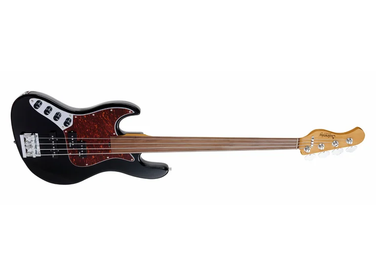Sadowsky 21 Fret Hybrid PJ Bass 4 BK SHP CHR Act. 2way PJ PU OKU Fretless LH 