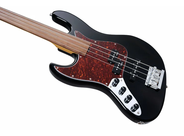 Sadowsky 21 Fret Hybrid PJ Bass 4 BK SHP CHR Act. 2way PJ PU OKU Fretless LH 