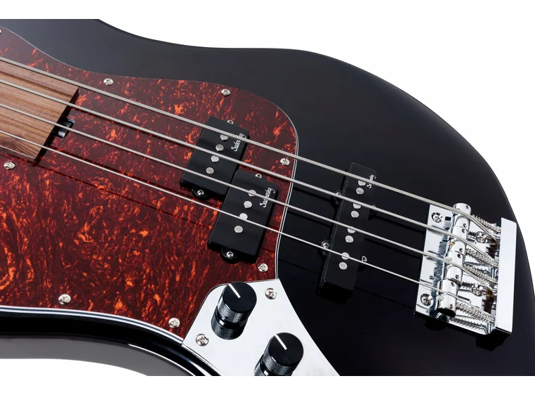 Sadowsky 21 Fret Hybrid PJ Bass 4 BK SHP CHR Act. 2way PJ PU OKU Fretless LH 