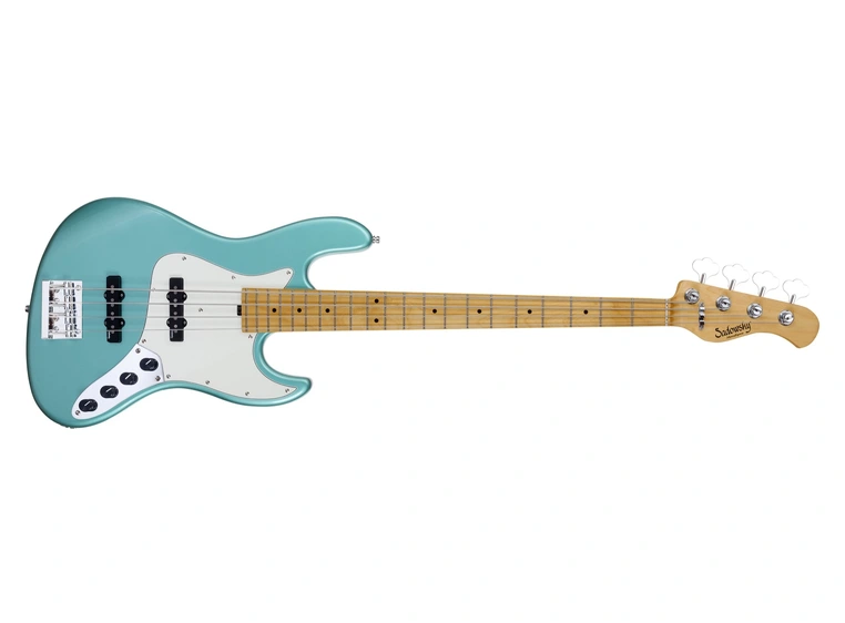 Sadowsky 21 Fret Vintage JJ Bass 4 SG MHP CH Act. 2way JJ PU OKU 