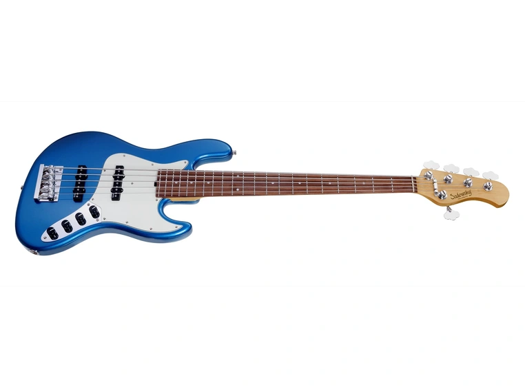 Sadowsky 21 Fret Vintage JJ Bass 5 BL MHP CH Act. 2way JJ PU OKU 