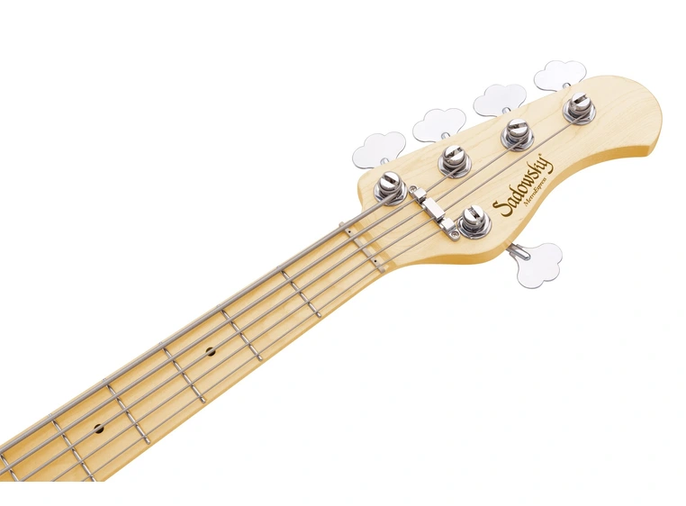 Sadowsky 21 Fret Vintage JJ Bass 5 OW SHP CH Act. 2way JJ PU OKU 