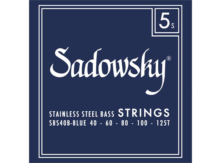 Sadowsky Blue Label Bass String Set (040-125) Taperwound - 5-String