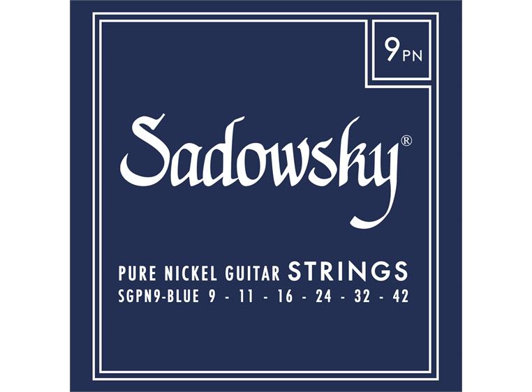 Sadowsky Blue Label Guitar String Set (009-042) Pure Nickel