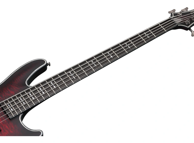 Schecter Hellraiser Extreme-5 Crimson Red Burst Satin (CRBS) 