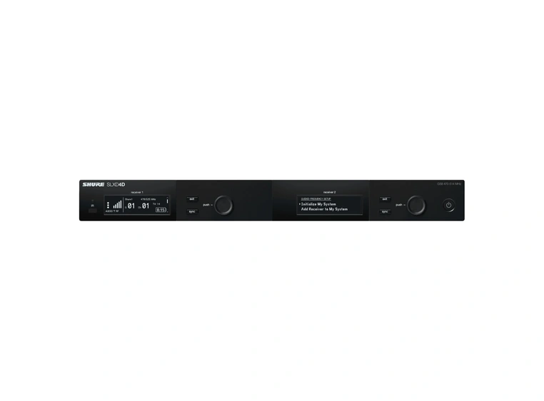 Shure SLX-D Dual Channel Receiver G59 (470-514MHz) 
