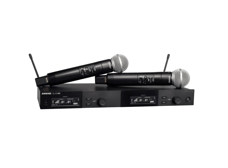 Shure SLXD DUAL System med SM58 S50 (823-832/863-865MHz) 