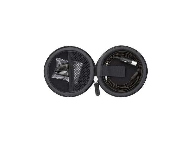 Shure Uniplex UL4B Lav Mic Card. MTQG Black 