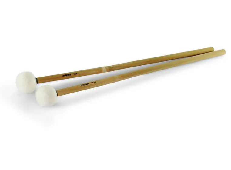 Sonor STIK 2 Professional timpani mallet Felt head/ cork core, hard, 1 pair 