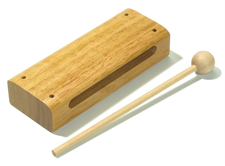 Sonor WB L Wood Block large Incl. holder, Ash Wood