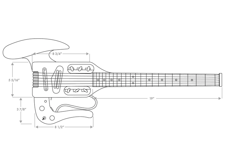 Traveler Guitar Pro-Series Mod X Matte Black 