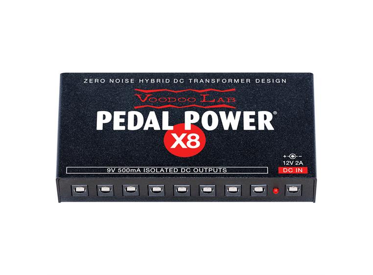 Voodoo Lab Pedal Power X8 Isolated Power Supply w/eight 9V outputs