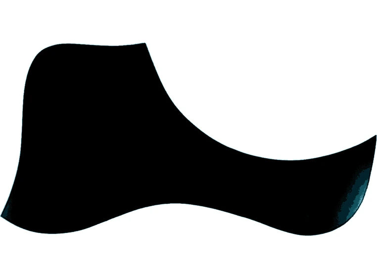 Yellow Parts EZ2112B plekterbrett Sort 