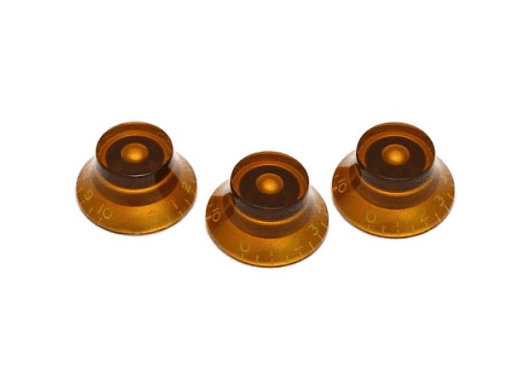 Yellow Parts EZ2219A knobs Amber (3 stk)