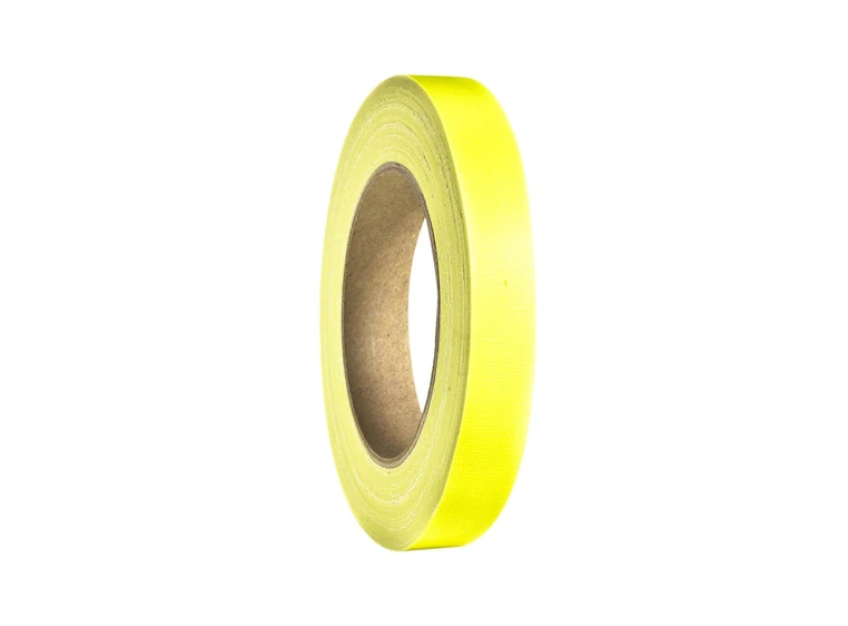 Adam Hall Accessories 58064 NYEL Gaffer Tapes Neon Yellow 19mm x 25m 