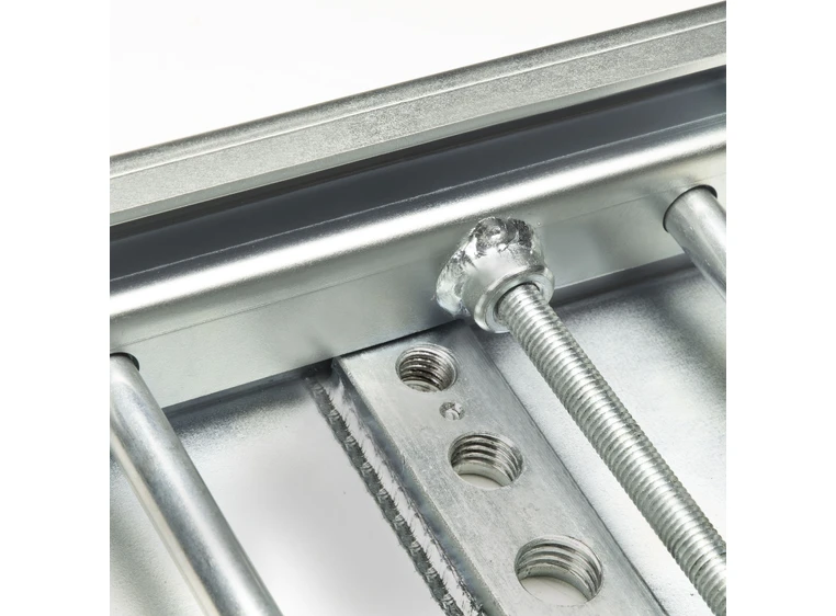 Adam Hall Accessories TENTCLAMP S Adjustable Tent Clamp, Silver (Zinc) 