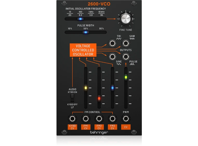 Behringer 2600-VCO Analog VCO Modul for Eurorack 