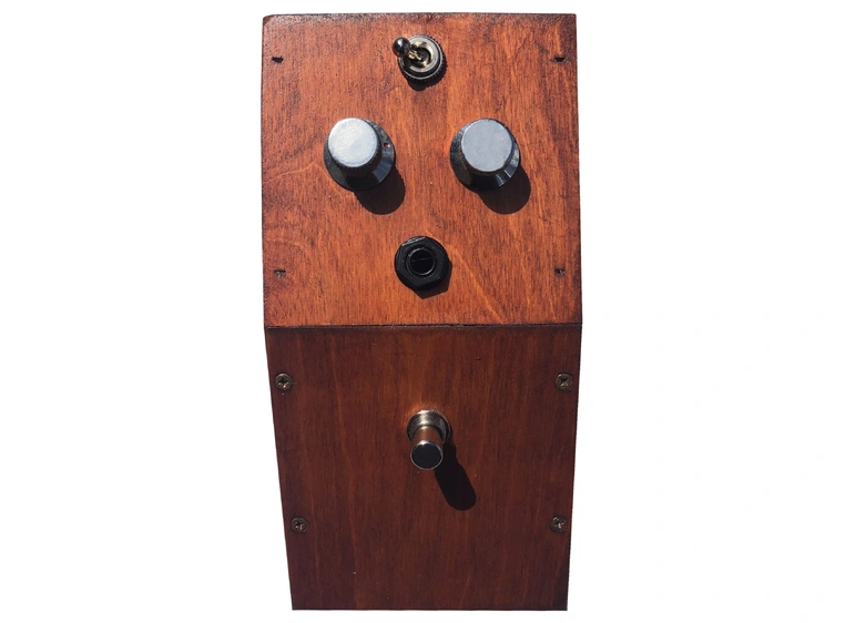 British Pedal Company Tone Bender MKI Fuzz - Special Ed Wooden Case Prototype 