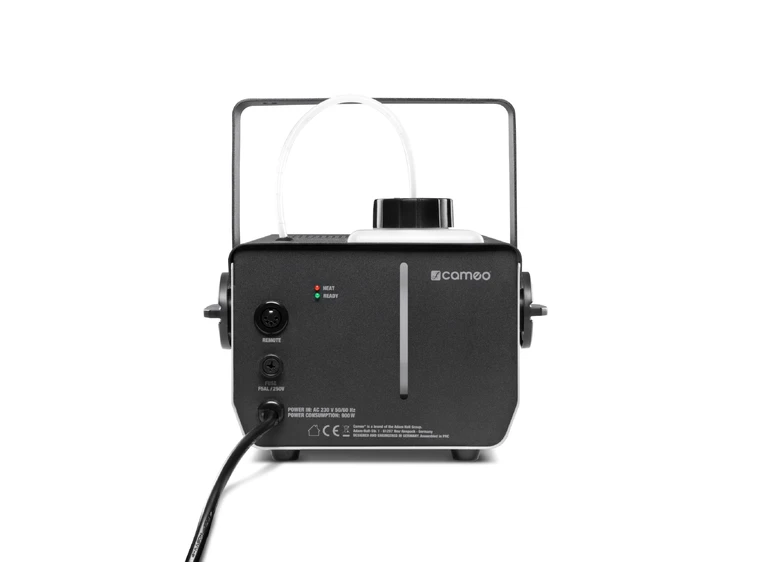 Cameo PHANTOM F3 - Fog Machine 950W Output/Int. Illuminated Fluid Tank 