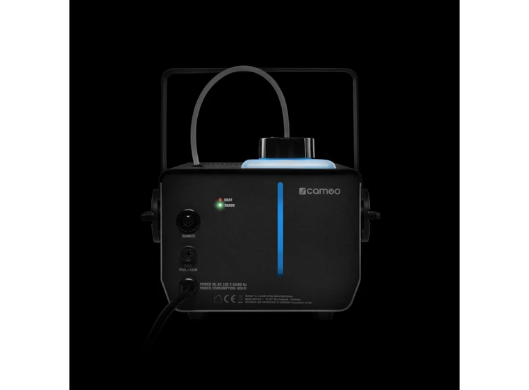 Cameo PHANTOM F3 - Fog Machine 950W Output/Int. Illuminated Fluid Tank 
