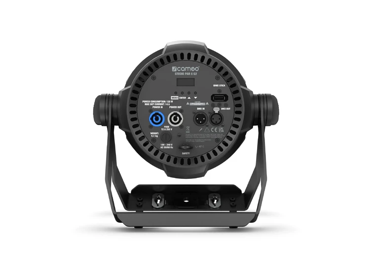 Cameo STUDIO PAR 6 G2 LED PAR Spotlight with 12x12W,  RGBAWUV LED 