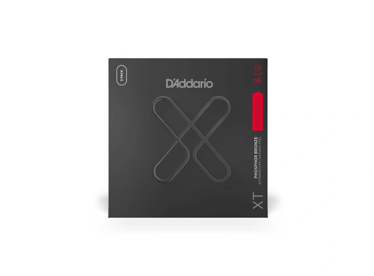 D'Addario XTAPB1356-3P Western XT Ph.B. (013-056) 3-pack 