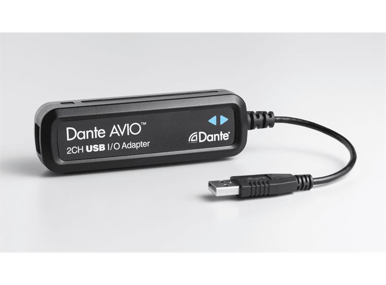 Dante SDA ADP-USB-AU-2X2 Dante USB adaptor 2 channels in/out