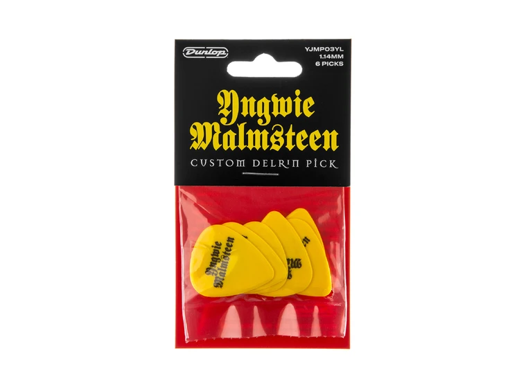 Dunlop YJMP03YL Yngwie Malmsten 1.14 Gul 6-pack 