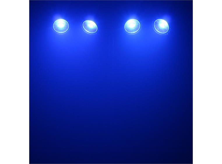 Equinox Microbar COB System Lyspakke 4 x 20W RGB LED. Stativ og bag inkludert