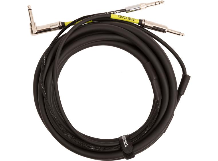 Ernie Ball EB-6411 Inst/Headph Cable 5,4M. Black