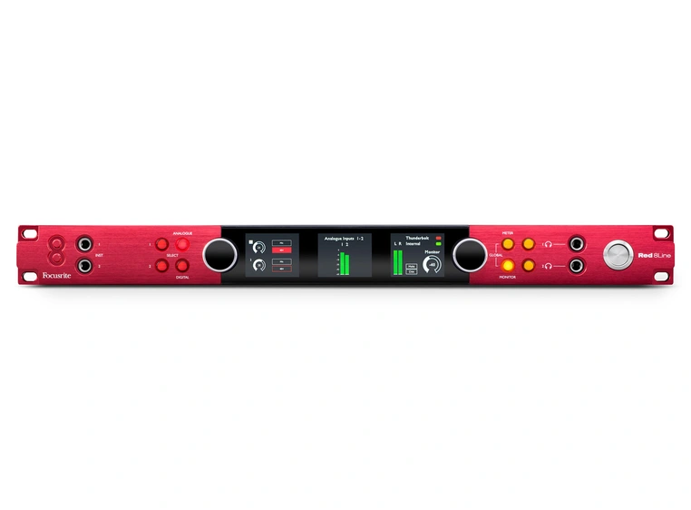 Focusrite Red 8Line Thunderbolt DigiLink-lydkort med Dante 