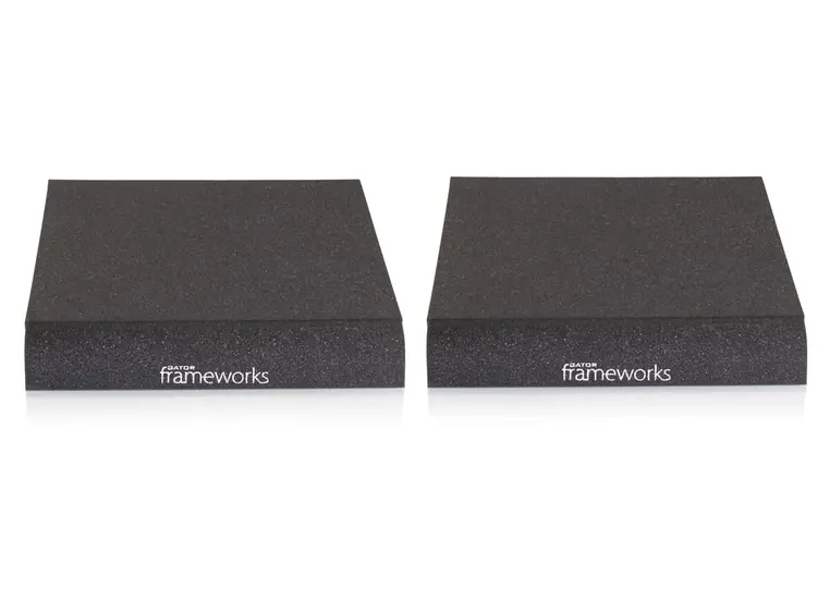 Gator Frameworks GFW-ISOPAD-MD Studio Monitor Isolation Pads - Medium 