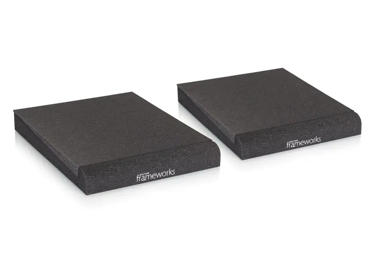 Gator Frameworks GFW-ISOPAD-MD Studio Monitor Isolation Pads - Medium 
